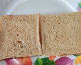 A picture of step 1 of Tangy cheese toast.