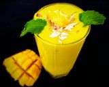 A picture of step 4 of Mango Smoothie.