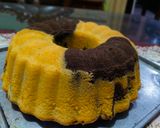Foto langkah ke 6 dari resep Marmer cake ekonomis.