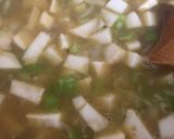 A picture of step 4 of Parsley root, celeriac and parsnip soup - vegan.