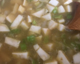A picture of step 4 of Parsley root, celeriac and parsnip soup - vegan.