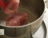 A picture of step 8 of Cherry Blossoms and Matcha ''MIZU-YOKAN'' (White Bean Jelly).
