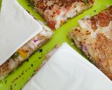 कुलचा सूजी चीज़ सैन्डविच (Kulcha suji cheese sandwich recipe in Hindi) रेसिपी चरण 5 फोटो