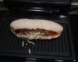 Une image de l'étape 3 de Panini pesto tomate.