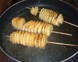 A picture of step 10 of Potato Spiral French Fries.