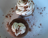 A picture of step 10 of Mocha Muffins with Whipped Cream Topping.