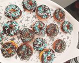عکس مرحله 4 از دستور مینی دونات های خوشمزه من🍩🍩