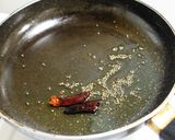 A picture of step 2 of Beans Thoran.