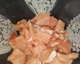 Foto del paso 1 de la receta Brochetas de lomo en salsa de queso