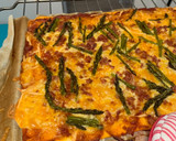 Foto del paso 3 de la receta: Pizza de jamón y espárragos trigueros