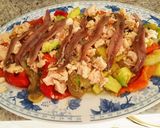 Foto del paso 4 de la receta Escalibada con aguacates