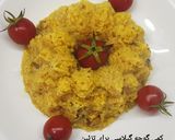 عکس مرحله 7 از دستور دمی بادمجون و مرغ🍆🍗🍚