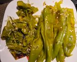 A picture of step 6 of Pork Ribs in Hatch Chile Sauce with Nopales.