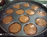 A picture of step 4 of Eggless Mini Chocolate Lava Cake.