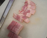 Foto del paso 1 de la receta: Spaghetti con espárrago triguero y bacon