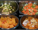 Foto del paso 1 de la receta: Crema de calabaza, curry y leche de coco