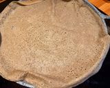 Une image de l'étape 1 de 💚 Galette de sarrasin au fromage de chèvre, noix, raisins secs et miel.