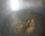 A picture of step 4 of Malai kofta in white gravy.