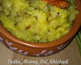 A picture of step 6 of Green Split Lentil MoongDal Khichadi.