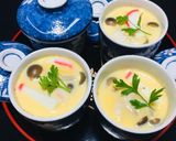 Foto del paso 3 de la receta: Japanese Crema de Huevos (*Chawanmushi*) Cocido al Vapor en Tazas !