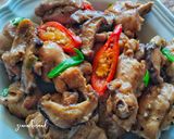 Gambar langkah 4 resipi Oyster sauce ginger chicken.