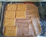 Fehér csokis-nutellás-kekszes kanalas desszert recept fázis 8 fotója