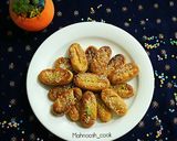 عکس مرحله 3 از دستور شیرینی زبان با خمیر هزار لایه ی خانگی