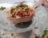 A picture of step 12 of Usad Chaat in Baked Katori.