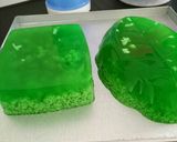 Foto langkah ke 5 dari resep Puding hijau lumut pandan no amis.