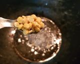 A picture of step 1 of Brinjal Drumstick Stir fry.