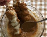 Foto langkah ke 6 dari resep Sate Aci Bumbu Kacang.