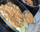 Tejszínes rakott cukkini darált húsból recept fázis 5 fotója