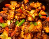 A picture of step 2 of Chicken Soy Chilly Dry.