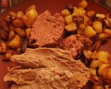 Une image de l'étape 7 de Canette Farcie Rotie avec Pommes de Terre.