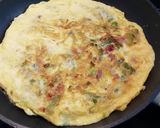 Foto del paso 3 de la receta: Tortilla de espárragos verdes con Jamón Ibérico