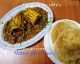 A picture of step 3 of African Corn & Mutton mince curry 🍅🧅🧄🌿🌶.