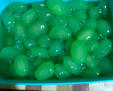 Foto langkah ke 4 dari resep Manisan kolang-kaling sirup Marjan melon.