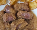 Foto del paso 6 de la receta: Salchichas en crema de cebolla y ajo
