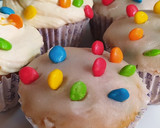 Foto del paso 5 de la receta: Muffins de Banana y Colores 🌈❤️