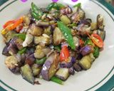 Foto langkah ke 3 dari resep Oseng terong ungu.