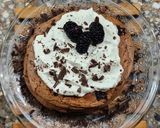 Foto del paso 7 de la receta: 💜🥞Pancakes de banana, cacao y moras 🥞 Sin azúcar añadida, naturalmente endulzados 🥞💜