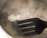 Foto del paso 6 de la receta: Unos macarrones, con langostinos y salsita de albahaca 🌿
