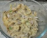A picture of step 3 of Multigrain Aloo paratha.