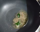 A picture of step 1 of Baingan and Aloo fry.