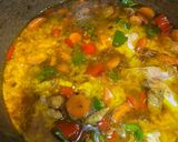 A picture of step 5 of Chicken coconut curry sauce.