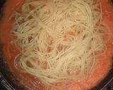 Foto del paso 3 de la receta: Spaghetti rojo