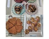 A picture of step 14 of Healthy Barley Flour Waffles and Cupcakes.