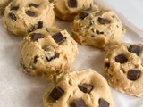 Soft and Chewy Melted Chocolate Cookies