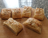Foto del paso 14 de la receta: Hojaldre de mantequilla relleno de queso y pechuga de pavo lonchas finas