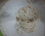 A picture of step 8 of Home Made Fettuccine Alfredo Pasta.